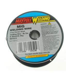 MP524 0.9mm Flux Corded Wire 0.4Kg Spool