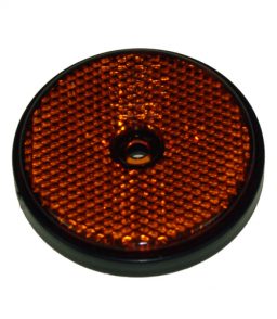 MP155B Radex Round Amber Reflector