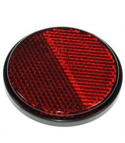 MP854SSB Radex Red Round Self Adhesive Reflector