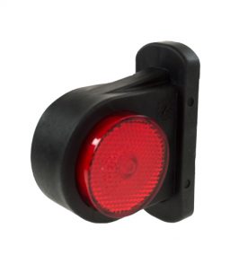MP8709B 10-30V LED Red/White Outline Marker & Reflex (634/I)