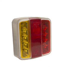 MP8893 12V LED Square Combination Lamp Display Packed
