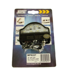 8227 led number plate lamp