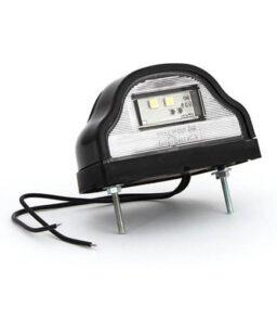 led number plate lamp