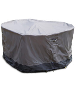 MP9601 4 Seater Round Table & Chairs Cover
